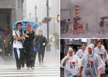Treacherous downpours and flash flooding to pummel NYC on Monday: ‘Take these warnings seriously’
