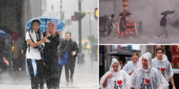Treacherous downpours and flash flooding to pummel NYC on Monday: ‘Take these warnings seriously’