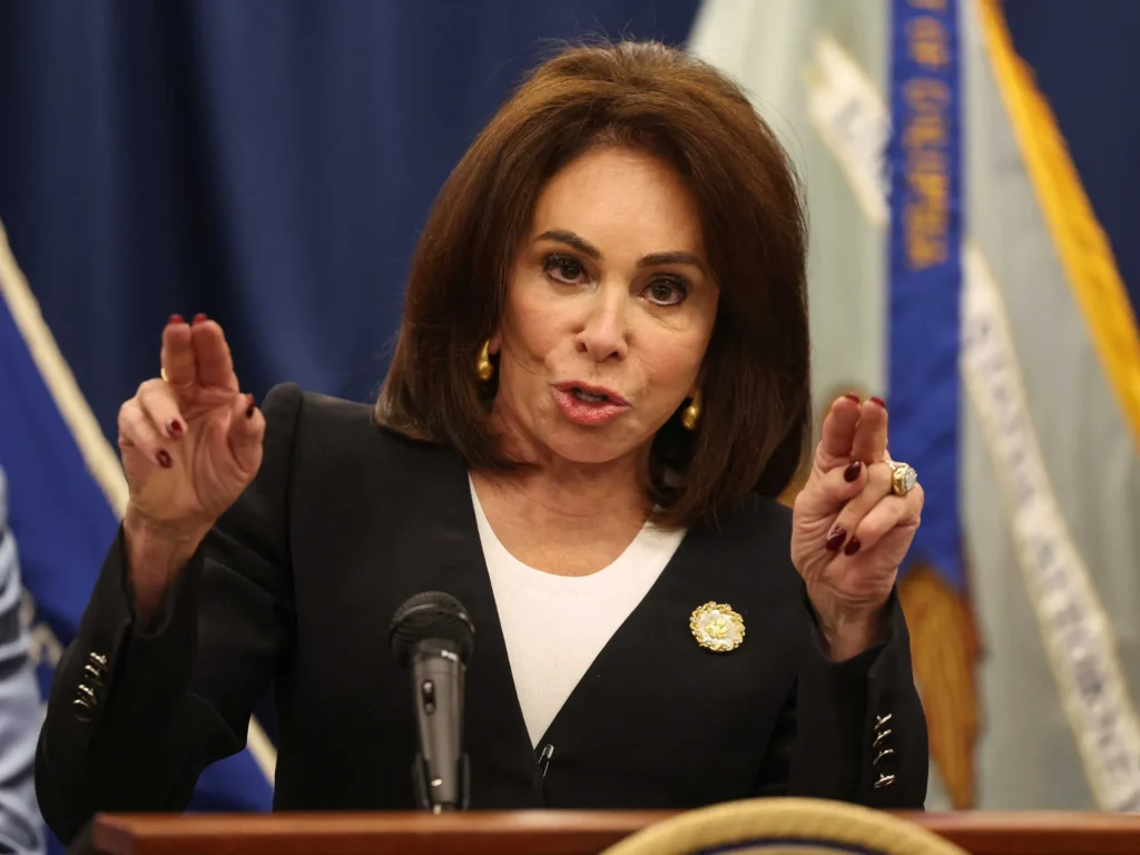 Fox lawyer bellylaughs as Pirro’s Reflecting Pool case hinges on ‘worthless’ paint chips
