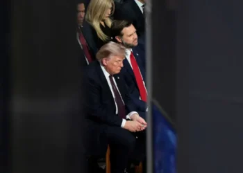 Trump appears to fall asleep during late Sen. Lindsey Graham’s funeral