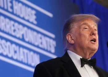 Trump roasts his own Cabinet member during WHCD speech: ‘He’s a piece of work’