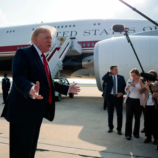 ‘Anyone buy that?’ MS NOW suspects Trump’s bizarre Qatari jet answer was a ‘cover story’