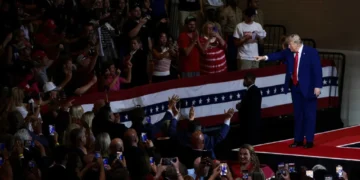 ‘Seriously?’ Trump alarms niece with rally full of ‘fabricated victories’ and ‘lies’