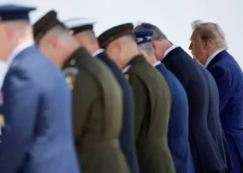Trump criticized for his ‘clown car’ demeanor at Dover Air Force Base