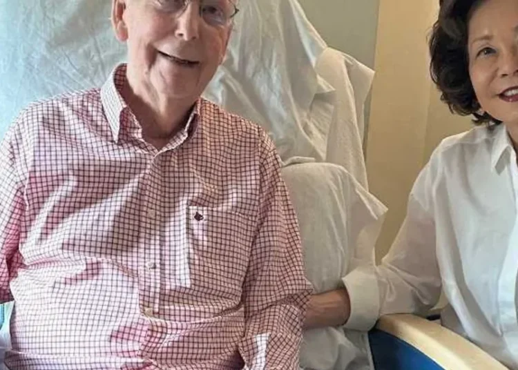 Mystery ‘reporter’ outside Mitch McConnell’s hospital has bizarre viral past: analyst