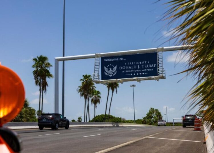 South Florida’s Palm Beach airport renamed President Donald J. Trump International