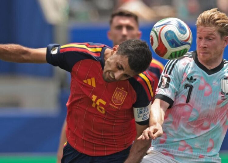 Mikel Merino saves Spain against Belgium, setting up World Cup showdown with France