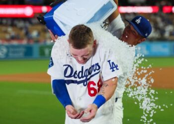 Dalton Rushing delivers Dodgers to a walk-off win over Rockies in 11 innings