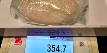 Passenger leaves behind huge hunk of meth in rideshare vehicle