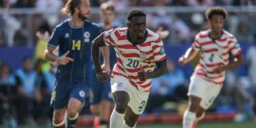 Folarin Balogun urges U.S. to focus on beating Belgium despite red card he calls unjust