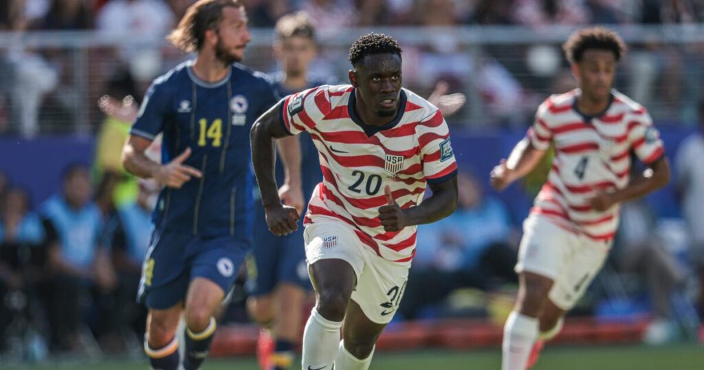 Folarin Balogun urges U.S. to focus on beating Belgium despite red card he calls unjust