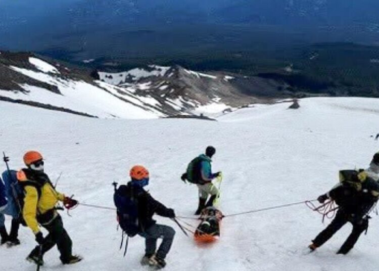Woman tumbles the length of 5 football fields down a California volcano. She’s OK
