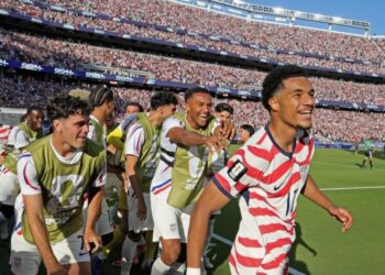 U.S. men piling up historic moments at World Cup, but focus is on the here and now