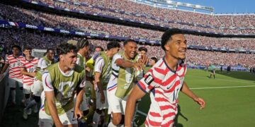 U.S. men piling up historic moments at World Cup, but focus is on the here and now