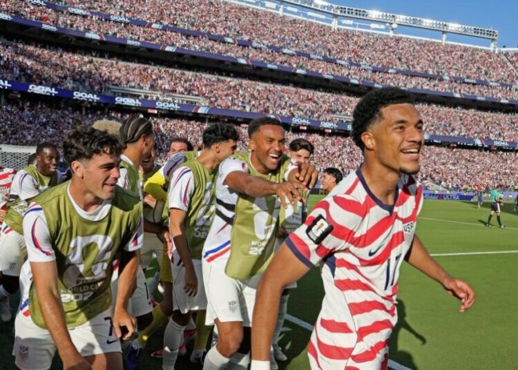 U.S. men piling up historic moments at World Cup, but focus is on the here and now