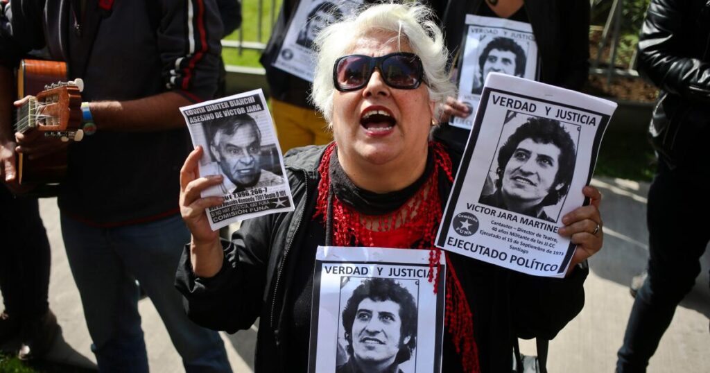 A fugitive colonel is finally jailed in Chilean Víctor Jara’s murder case, decades after the crime