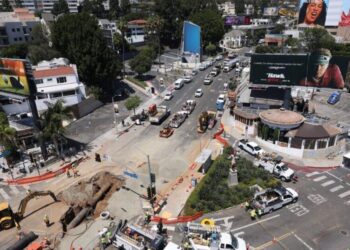 When will Sunset Boulevard reopen? Here’s what we know about filling the massive hole