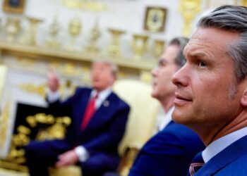America is at war. Pete Hegseth is focused on beards and hormones.
