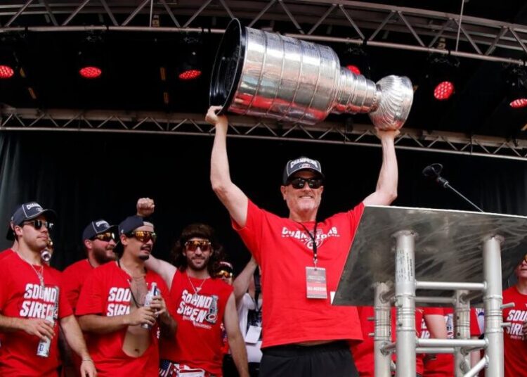 Hurricanes owner Tom Dundon has names of wife, kids engraved on Stanley Cup above actual players
