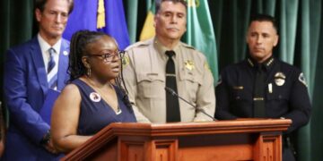‘She had a future.’ Man charged in fatal shooting at Compton Fourth of July party