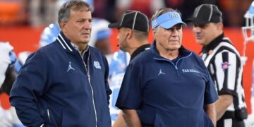 UNC places Michael Lombardi, general manager for Bill Belichick’s team, on paid administrative leave