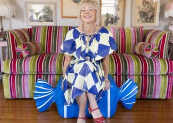 Victorian parlor meets Candyland: Inside the maximalist apartment of a Silver Lake stylist