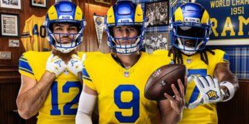 Rams honor their history with new ‘Classic Sol’ and ‘Fearsome White’ uniforms