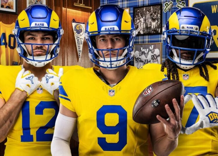 Rams honor their history with new ‘Classic Sol’ and ‘Fearsome White’ uniforms