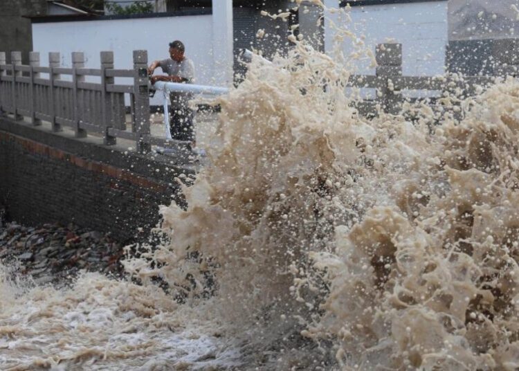 Typhoon Bavi makes landfall in eastern China as more than 1 million are evacuated