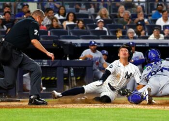Eliezer Alfonzo delivers emotional first hit in Dodgers’ loss to Yankees