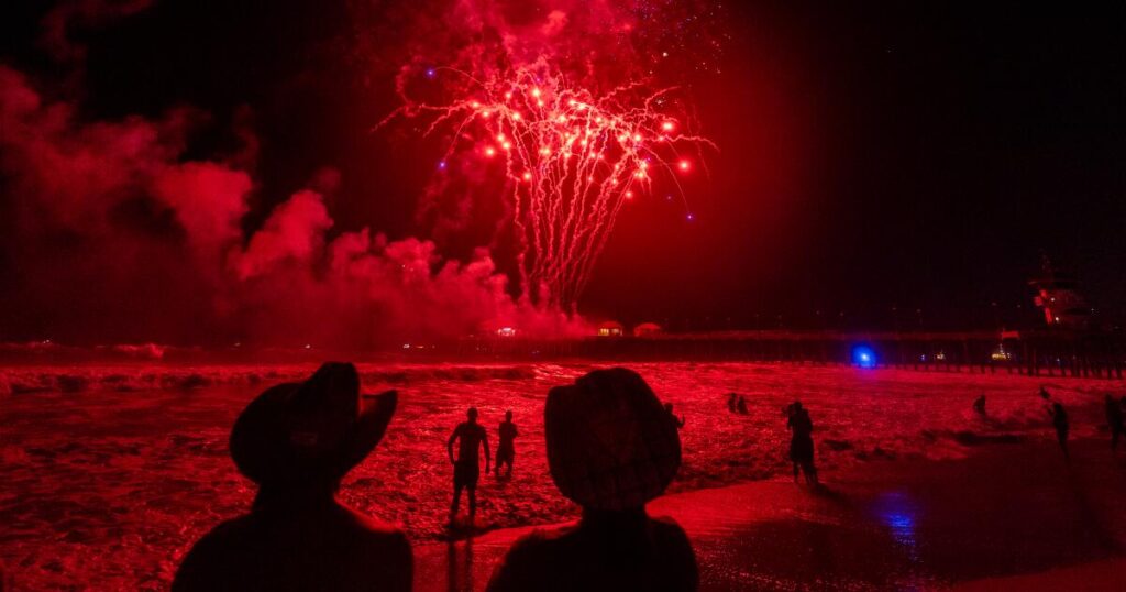 July Fourth fireworks may bring ‘hazardous’ air quality to Southern California. What you need to know