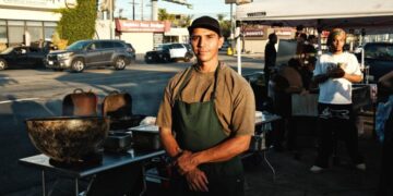 How a former Las Vegas casino chef built L.A.’s viral new taco stand