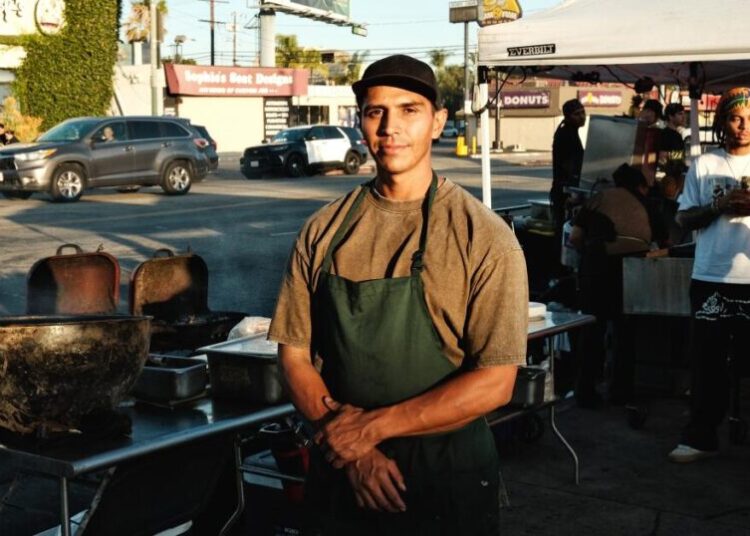 How a former Las Vegas casino chef built L.A.’s viral new taco stand