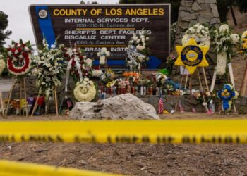 Widow of L.A. County sheriff’s deputy killed in grenade blast files wrongful death lawsuit