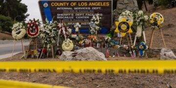 Widow of L.A. County sheriff’s deputy killed in grenade blast files wrongful death lawsuit