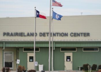 Court sentences 7 more to prison over shooting at Texas immigration detention center