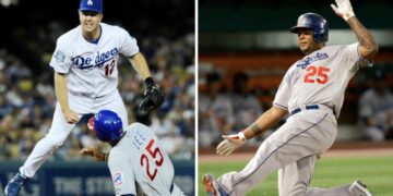 Hall of Famers Jeff Kent and Andruw Jones played one forgettable Dodgers season together