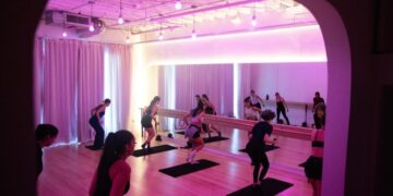 I tried Silver Lake’s trendy $35 workout — and ended up sweating next to my favorite pop star