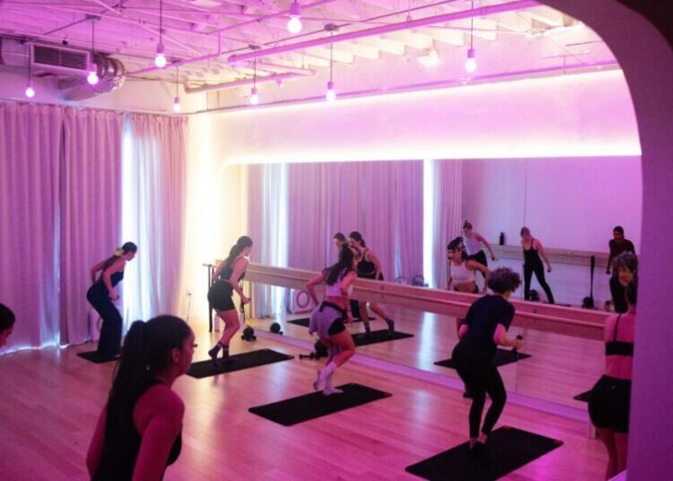 I tried Silver Lake’s trendy $35 workout — and ended up sweating next to my favorite pop star