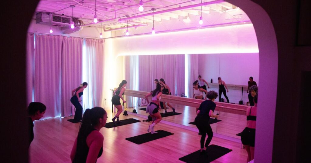 I tried Silver Lake’s trendy $35 workout — and ended up sweating next to my favorite pop star