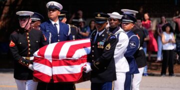 Lindsey Graham returns home one last time for his funeral in South Carolina
