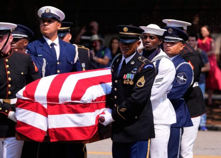Lindsey Graham returns home one last time for his funeral in South Carolina