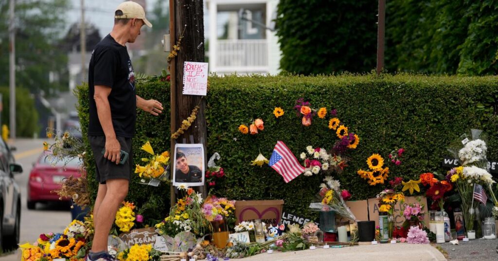 Hundreds protest in Maine over the fatal shooting of a Colombian man by ICE