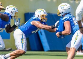 With Rashawn Slater and Joe Alt back, Chargers open camp in a ‘Christmas’ mood