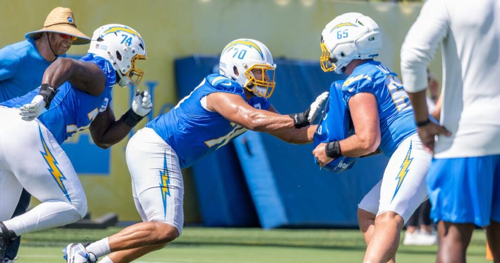 With Rashawn Slater and Joe Alt back, Chargers open camp in a ‘Christmas’ mood