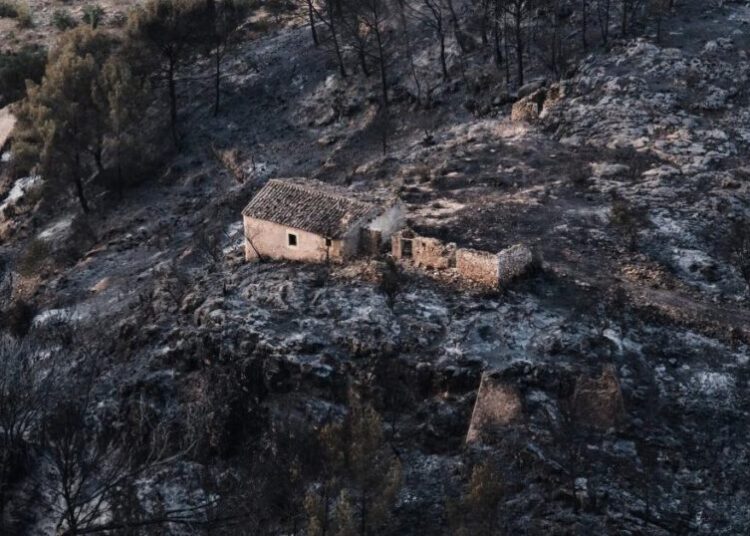 Hundreds of firefighters battle wildfire in southern Spain that killed at least 12