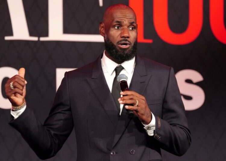 ‘Athlete of the century’ LeBron James pays tribute to USC staff members who saved Bronny three years ago