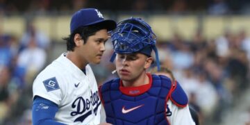 Shohei Ohtani and Dalton Rushing back in sync during Dodgers’ win over Padres
