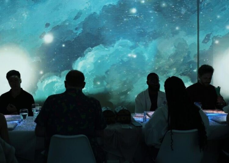 A meal with an animated Mona Lisa? Immersive dining goes high tech — but will L.A. eat it up?
