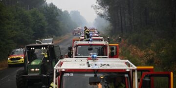 France and Spain battle wildfires as more than 250,000 people are forced to flee homes
